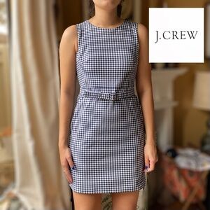J. Crew plaid dress